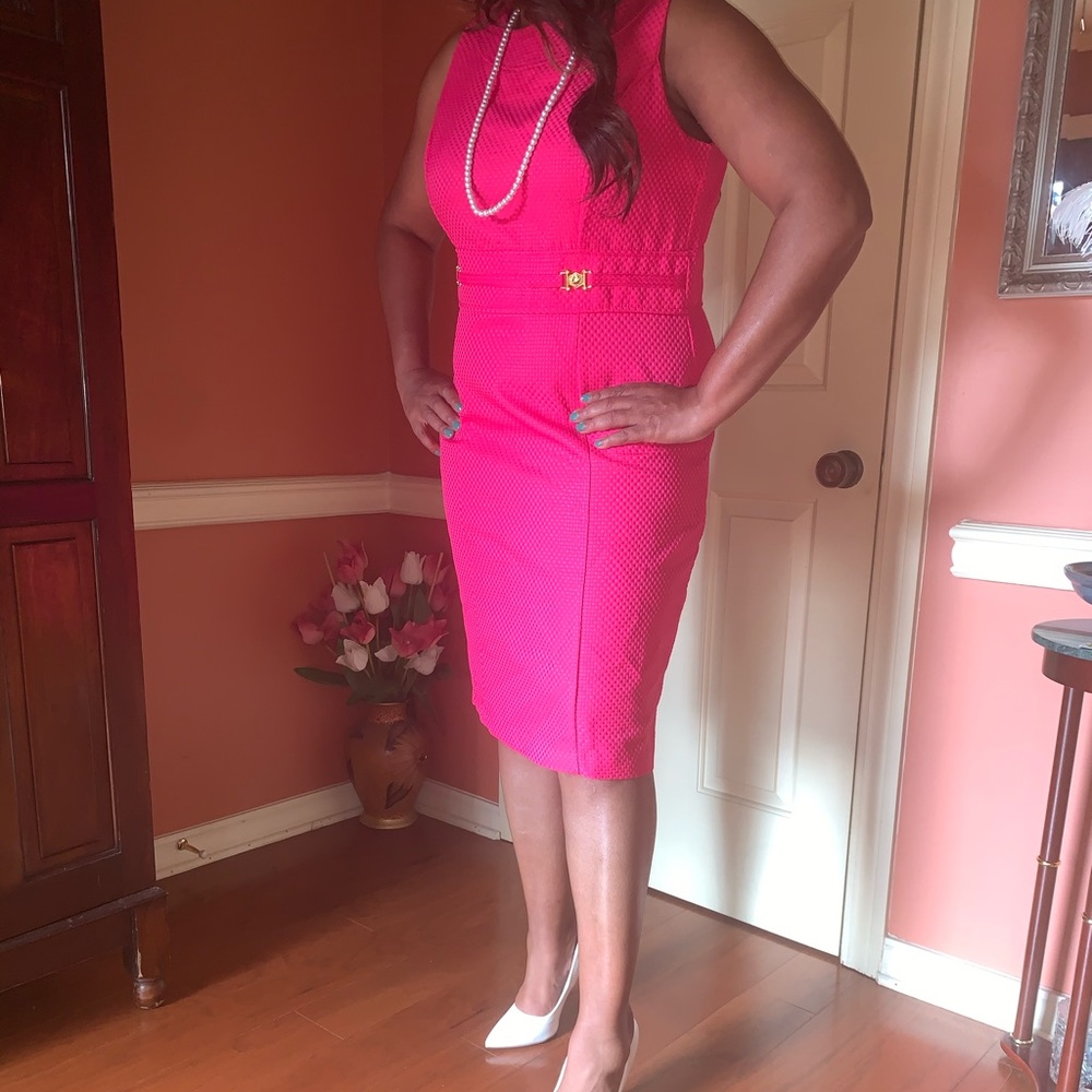 Hot Pink Shelby and Palmer Dress